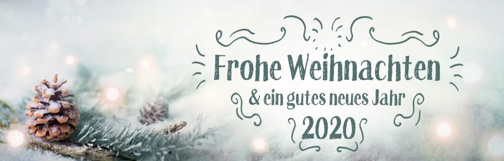 Frohe Weihnachten und ein gutes Neues Jahr